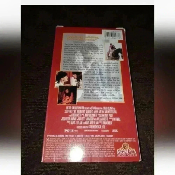 5/$25 Not Without My Daughter (VHS, 1991, Movie Time) - Picture 2 of 3